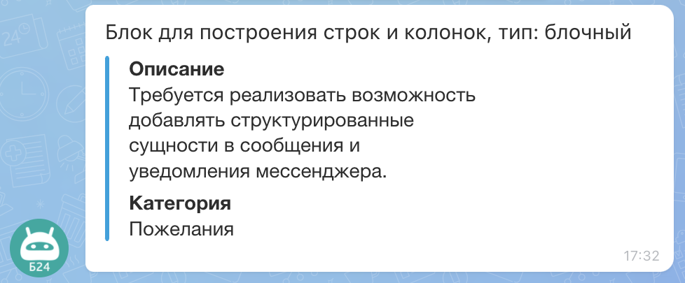 Блочное представление